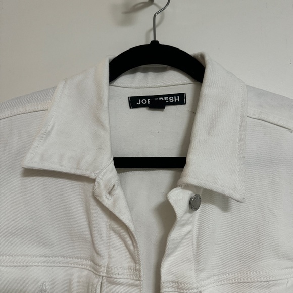 Denim Jacket White Joe Fresh - Picture 3 of 3